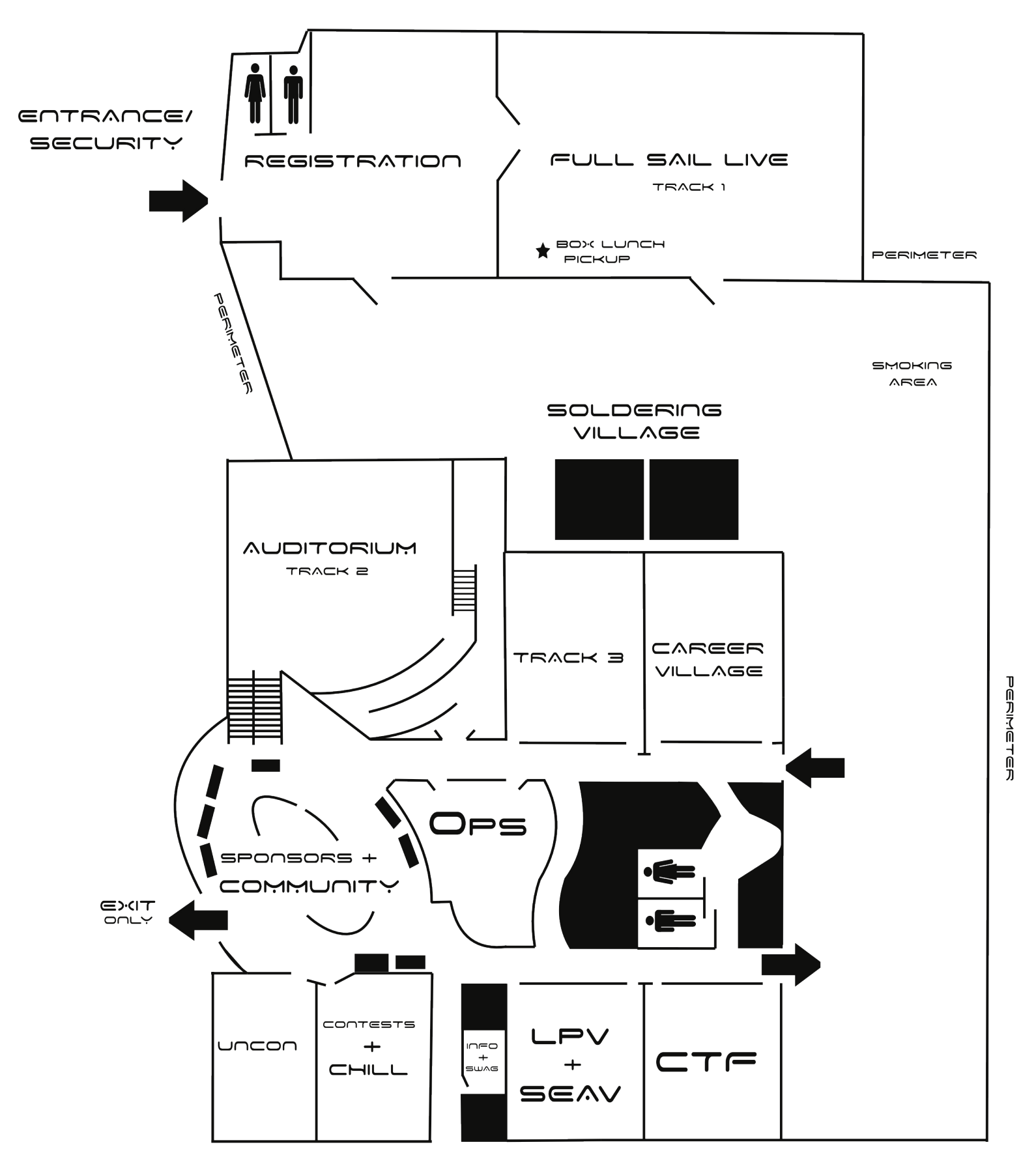Conference map